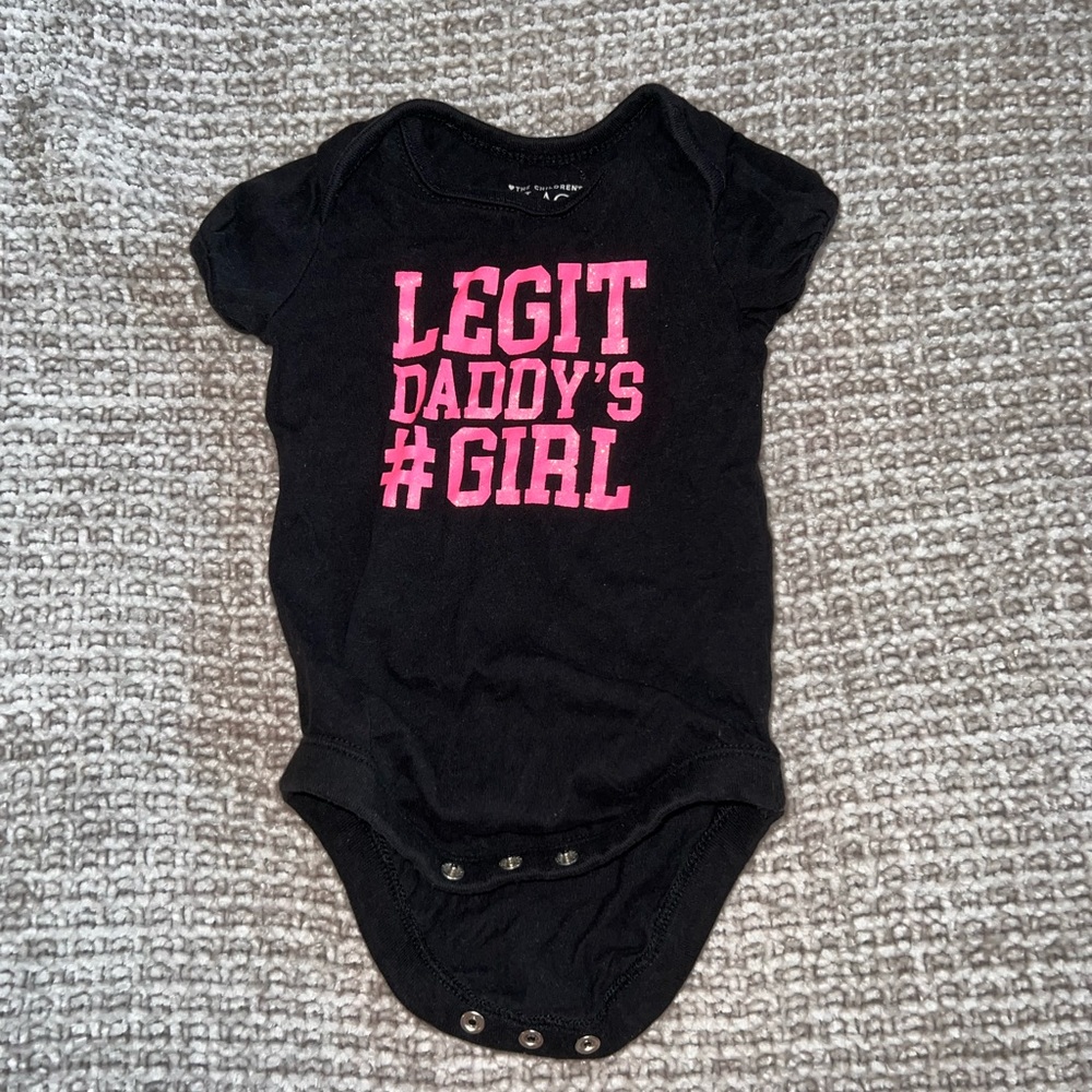 Baby girl onesie